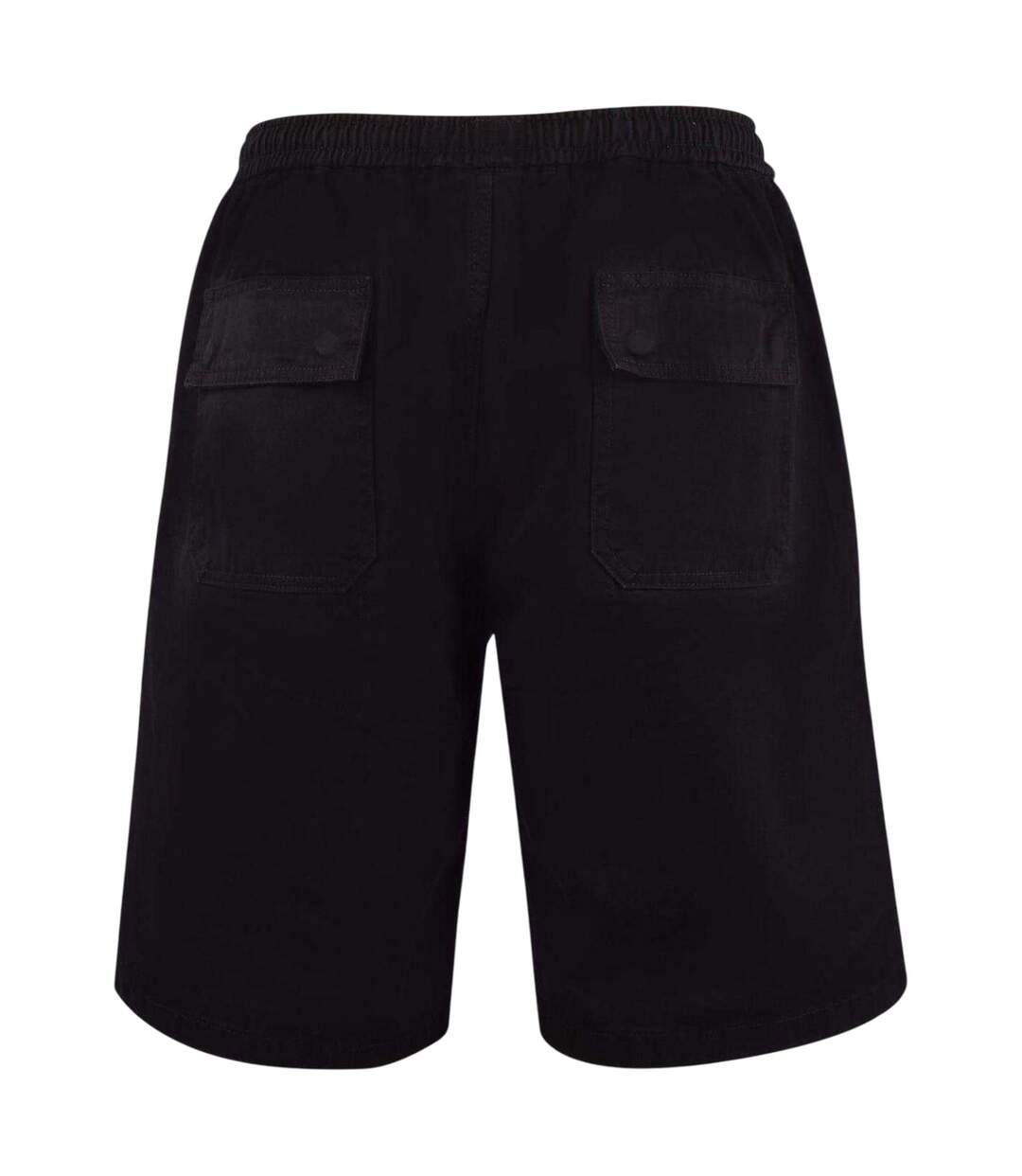 Mens Cargo Shorts Black Pretty Green-2