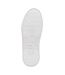 Mens Tenn Leather Flat Trainers White Hugo Boss-4