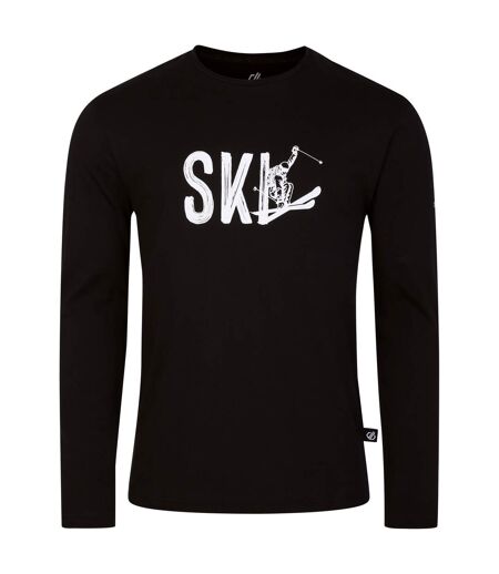 Regatta Mens Stomping Long-Sleeved T-Shirt (Black) - UTRG8777