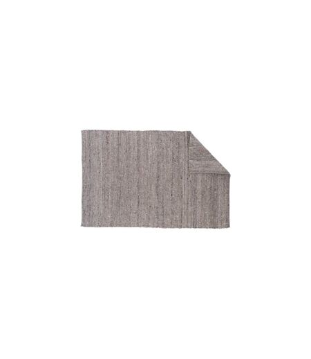 Tapis Déco en Laine Loump 160x230cm Gris & Beige