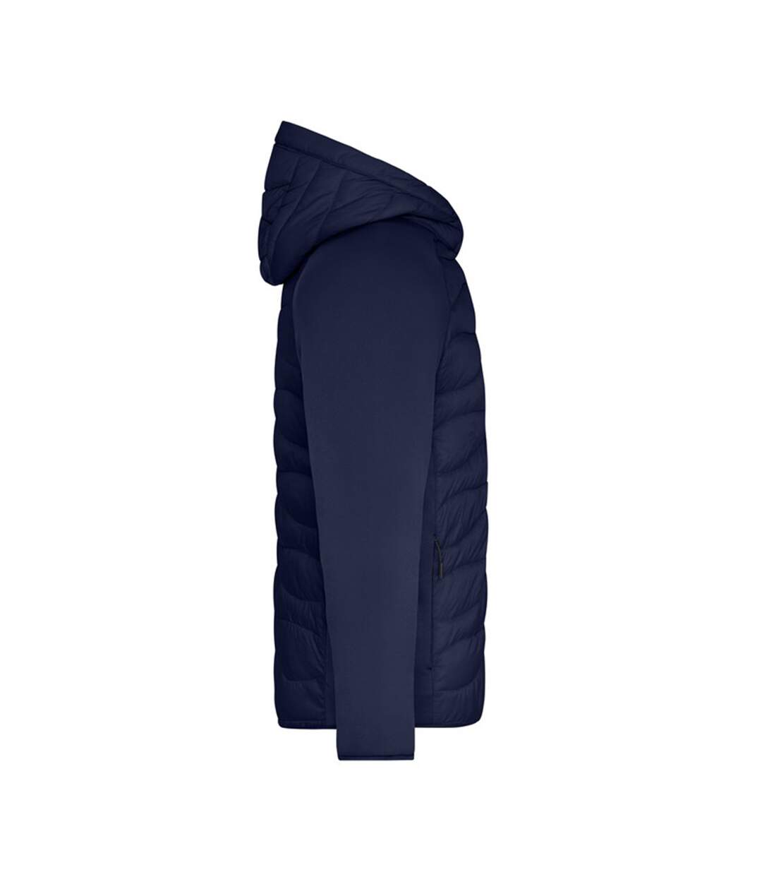 Doudoune Hybride Homme Bleu Marine James And Nicholson-3