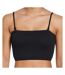 Haut de maillot de bain Noir Femme Nike Bandeau Midkini - M-1