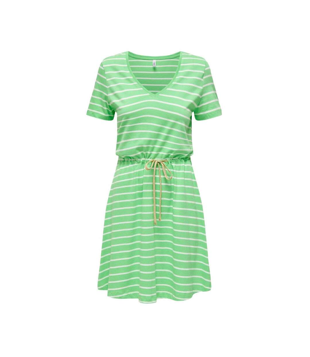 Robe à Rayure Vert Femme ONLY 15320317 - L-1