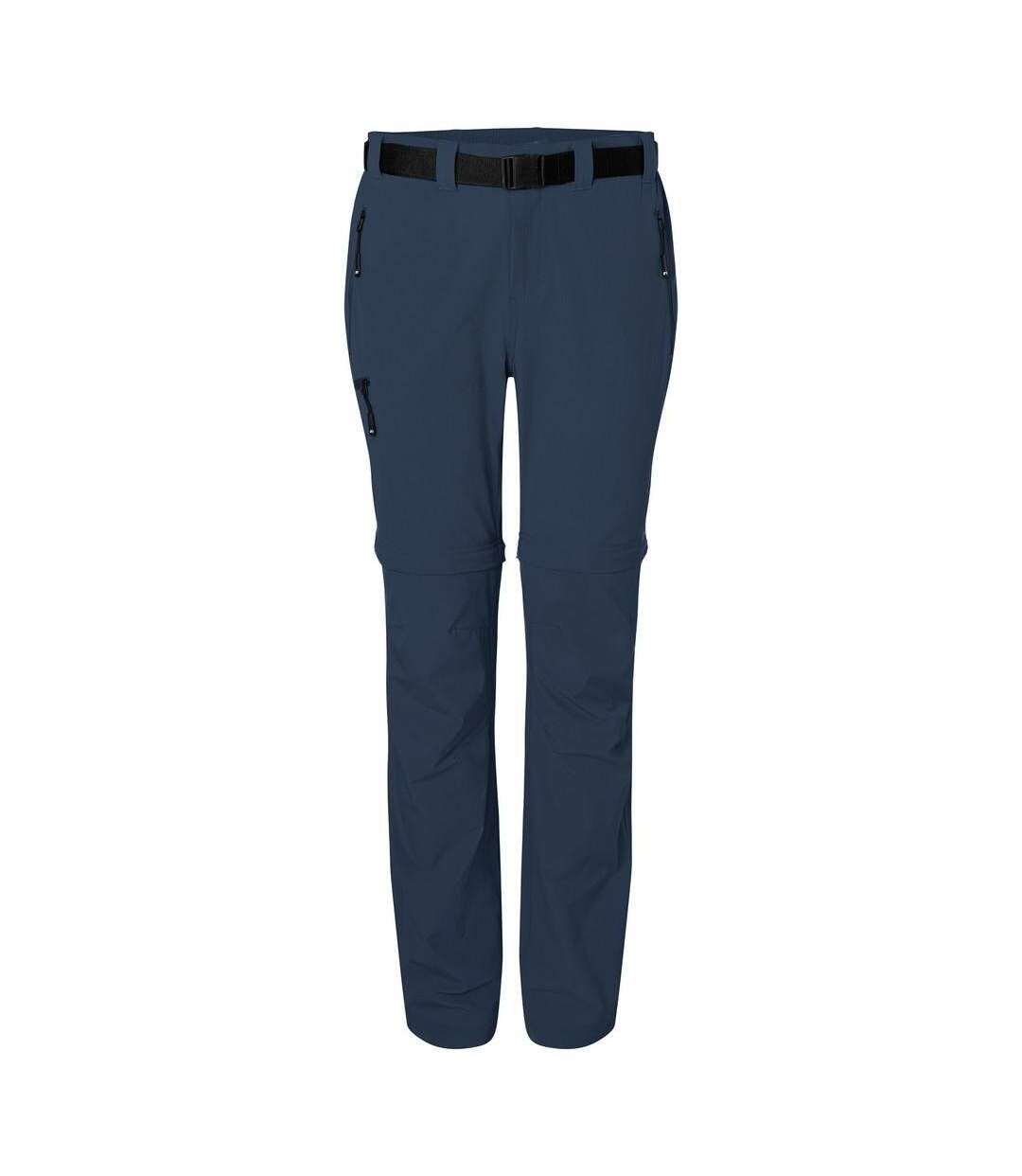 Pantalon de randonnée femme bleu marine James and Nicholson-1