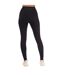 Womens/ladies Series-3 Long Leggings Black Skins-2