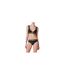 Bas De Maillot De Bain Motif/style Géométrique Femme Noir Versace-1