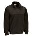 Sweat polaire demi zip - Homme - REF WILLIE - noir