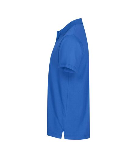 Unisex Adult Single Jersey Polo Shirt Royal Blue Clique