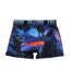 Boxer marine/bleu à imprimés homme freegun cyb - l-1