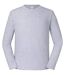T-shirt manches longues - Homme - 61-360-0 - gris chiné