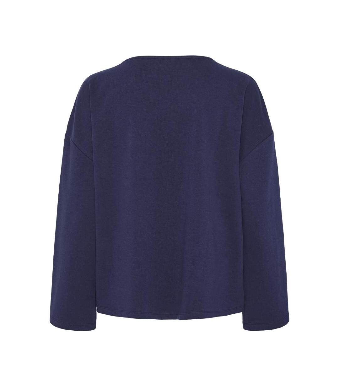 Sweat marine femme pieces andrea-2