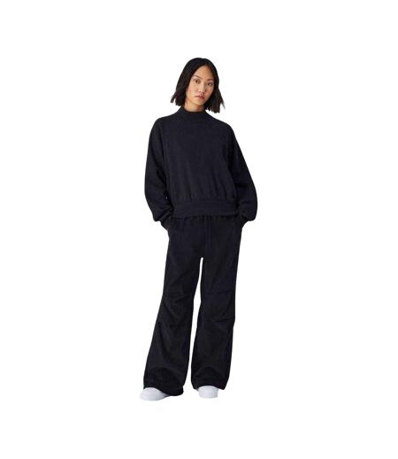 Pantalon Motif/style Parachute Femme Noir Champion