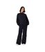 Pantalon Motif/style Parachute Femme Noir Champion-1