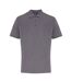 Polo coolchecker homme gris chiné Premier