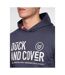 Duck and Cover Mens Hillman Hoodie (Navy)