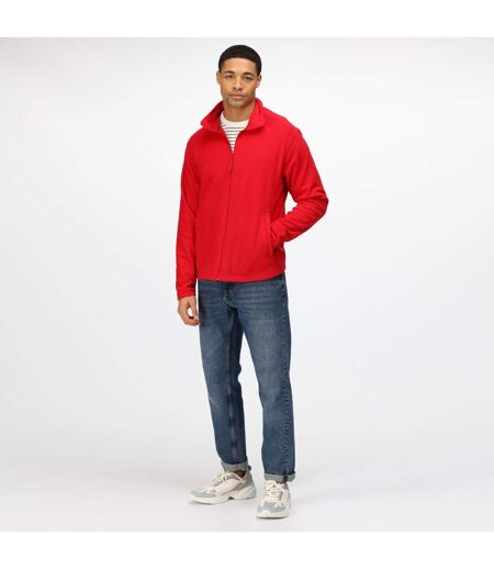 Regatta Mens Classic Microfleece Jacket (Red) - UTRG5202