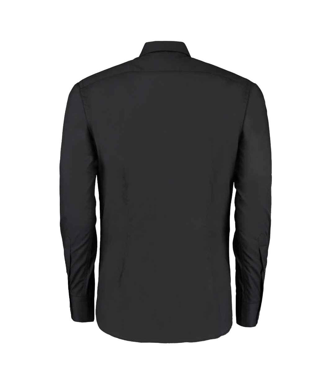 Chemise formelle homme noir Kustom Kit