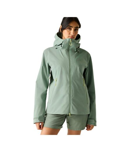 Womens/ladies Haik 3 Layer Jacket Glacier Green Dare 2B