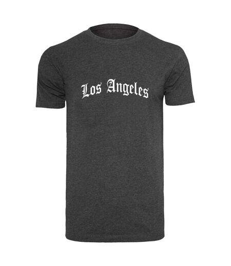 T-shirt Los Angeles Wording Homme Anthracite Mister Tee