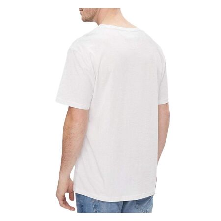 T-shirt Blanc Homme Tommy Hilfiger Linear - M