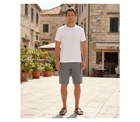 Bermuda WINCHESTER IVANHOE2 uni en coton : le short robuste et élégant pour affronter l'été
