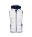 Veste Sans Manches Maritime Homme Blanc Bleu Marine James And Nicholson-1