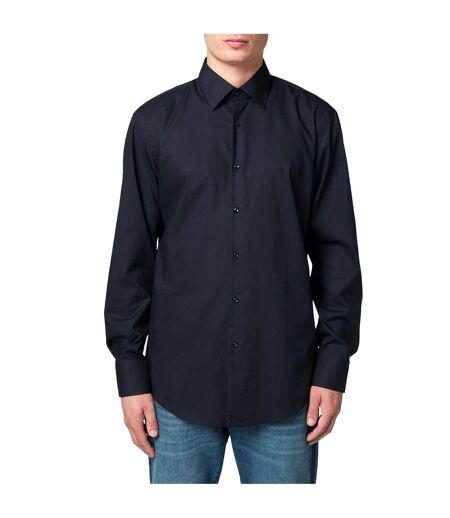 Chemise Habillée Kent Homme Bleu Foncé Hugo Boss