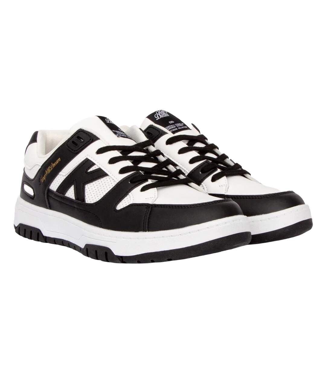 Baskets Studio Kay Slater Garçon Noir Blanc Kings Will Dream-1