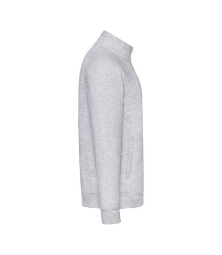 Sweat premium homme gris chiné Fruit of the Loom Fruit of the Loom