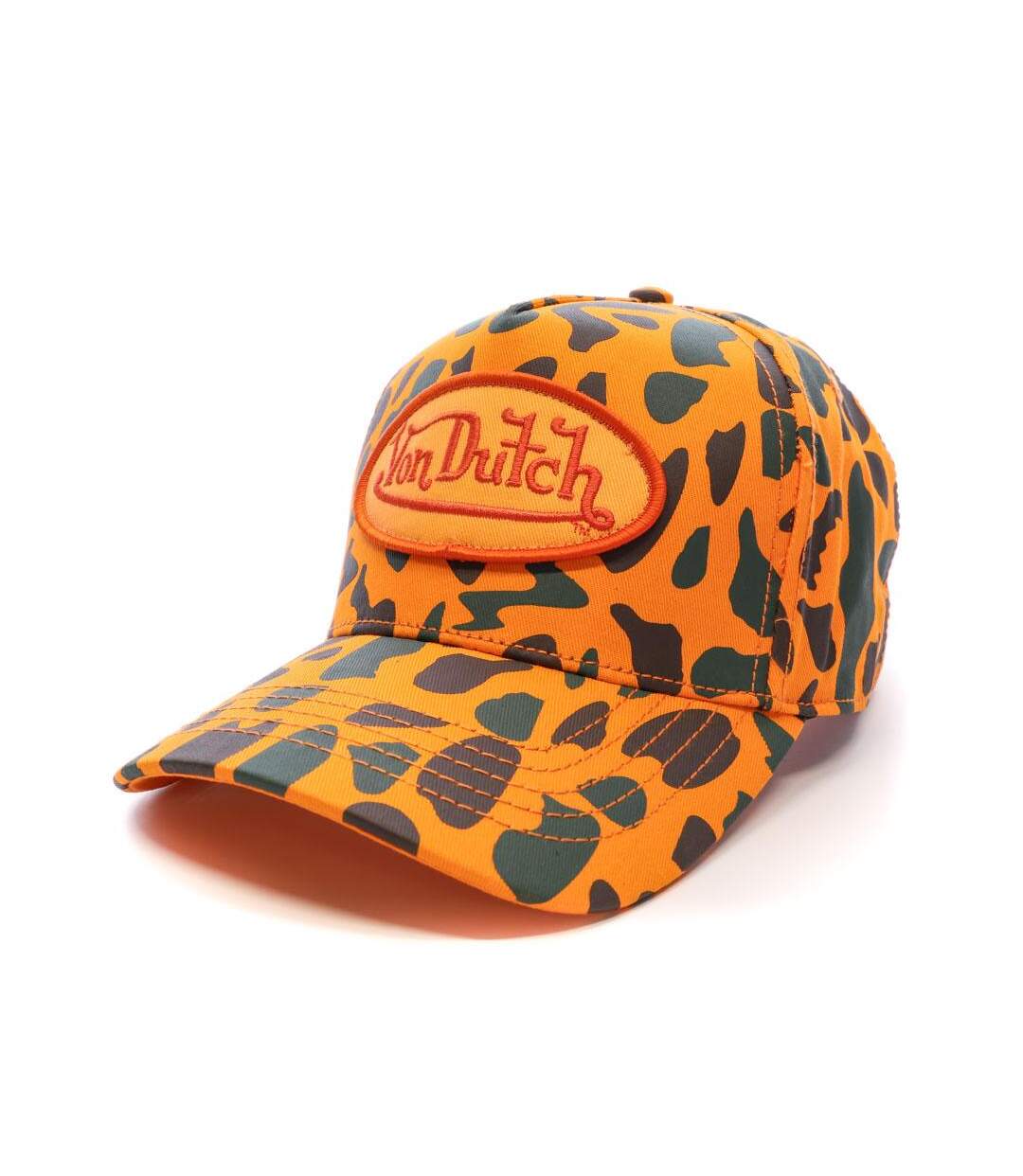 Casquette Orange/Grise Homme Von Dutch 855471 - Taille unique-1