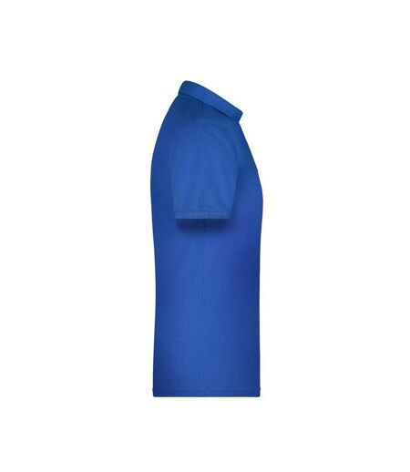Polo Bio Workwear Homme Bleu Roi James And Nicholson