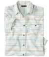 Koszula z kreponu w paski  Summer Atlas For Men