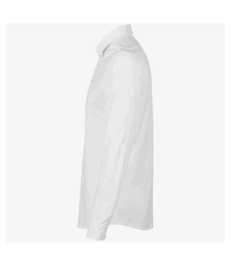 NEOBLU Mens Balthazar Jersey Long-Sleeved Shirt (Optic White)