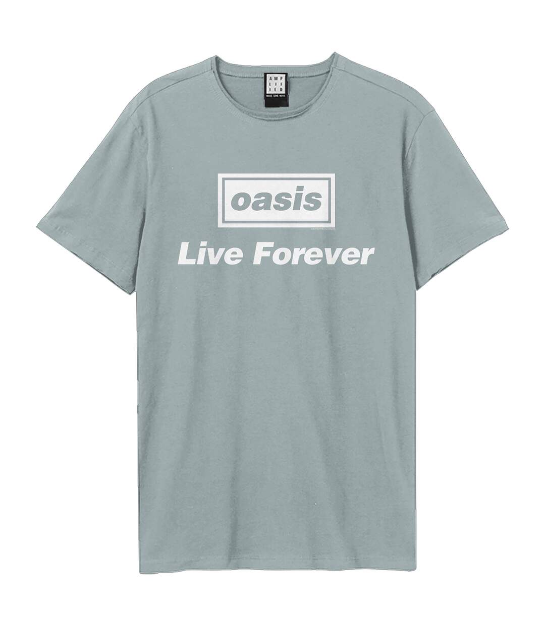 T-shirt live forever adulte bleu étrange Amplified Amplified