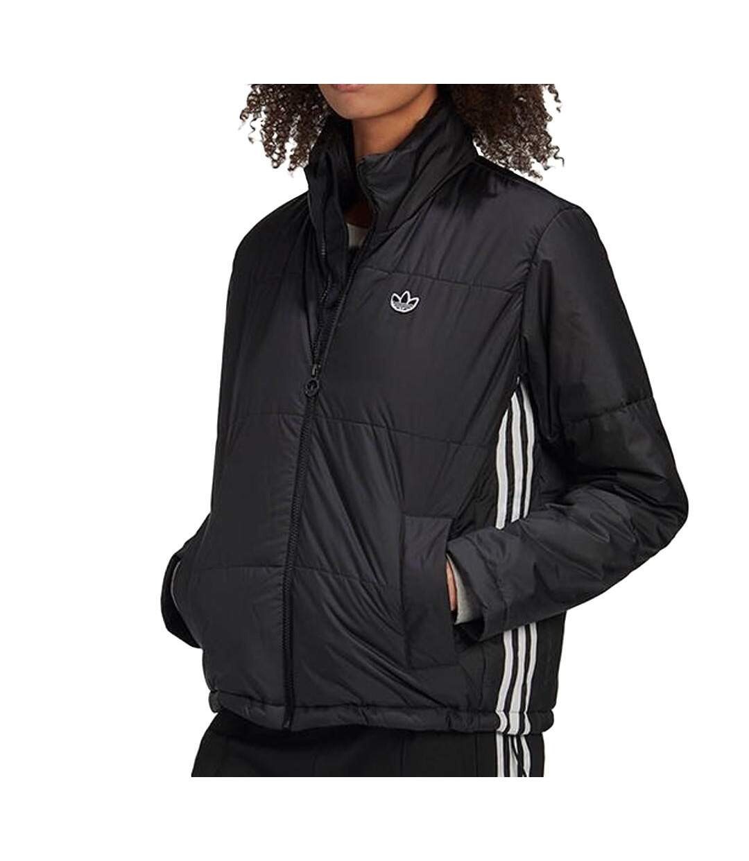 Doudoune Noire Femme Adidas Puffer - 14A-1