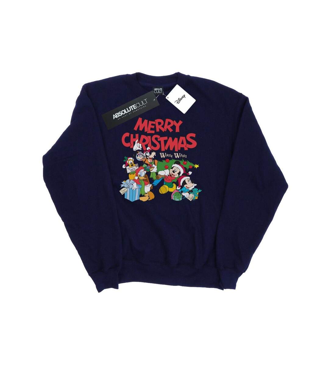 Disney Pantalon de survêtement Mickey And Friends Winter Wishes - Femmes/Ladies (Bleu marine) - UTBI28079-1