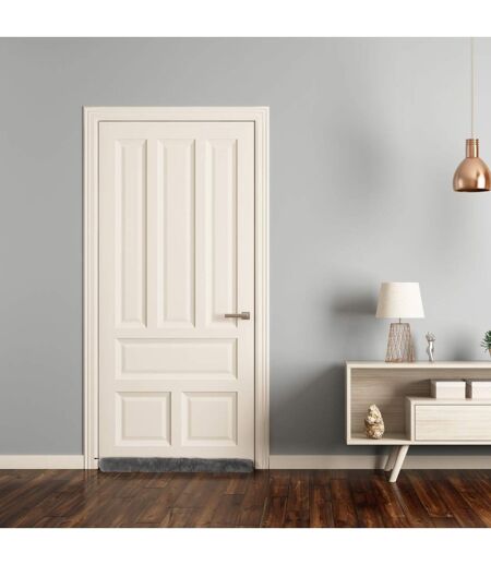 Boudin Bas de Porte Nid d'Abeille 80cm Gris Foncé