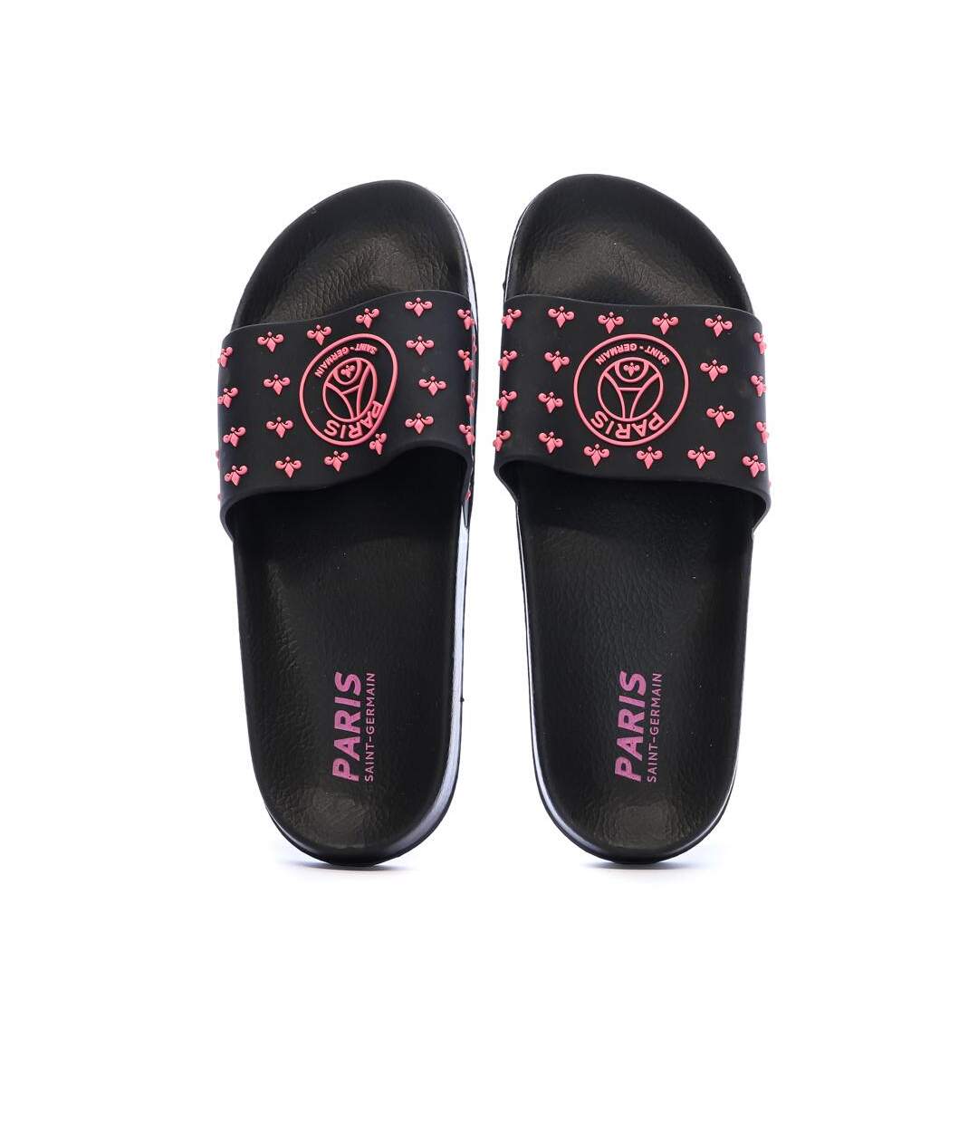 Claquettes noir/rose homme psg citral-3