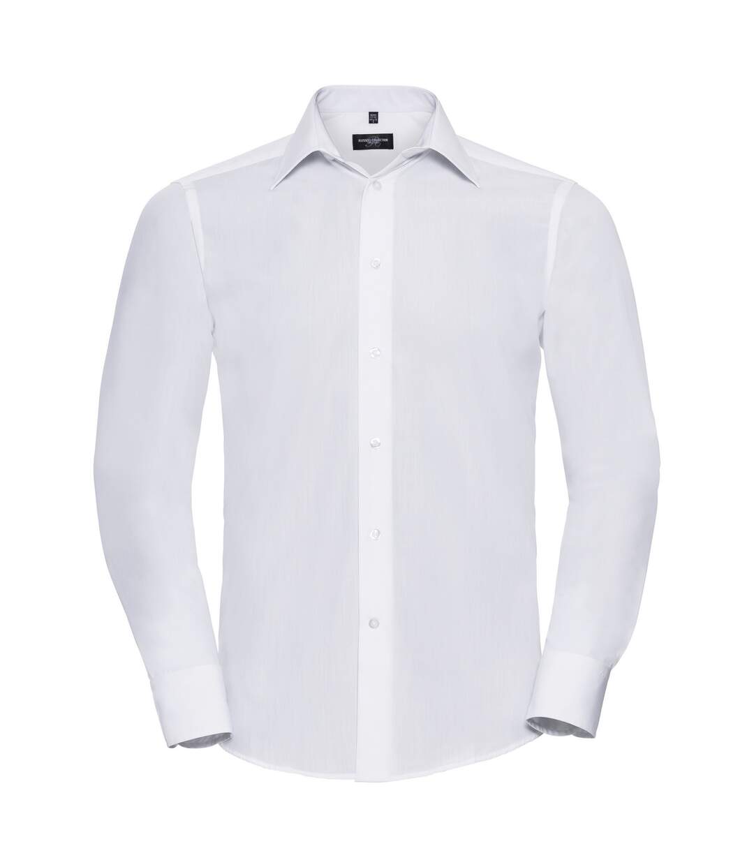 Chemise à manches longues  collection pour homme blanc Russell-1