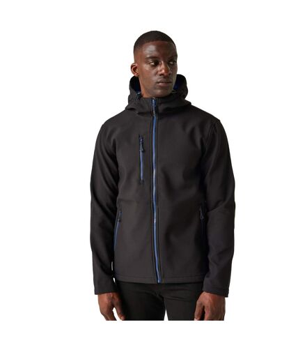 Veste softshell navigate homme noir / bleu roi Regatta