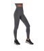 Womens/ladies Racer Leggings Shark Grey Everlast-4