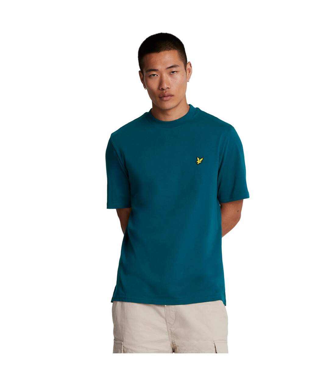 T-shirt uni pour hommes Lyle & Scott-1