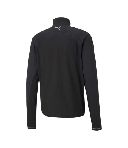 Sweat noir homme puma run cloudspun