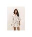 Chemise gaze de coton motifs toile de jouy OLEA - Dona X Lisa-1
