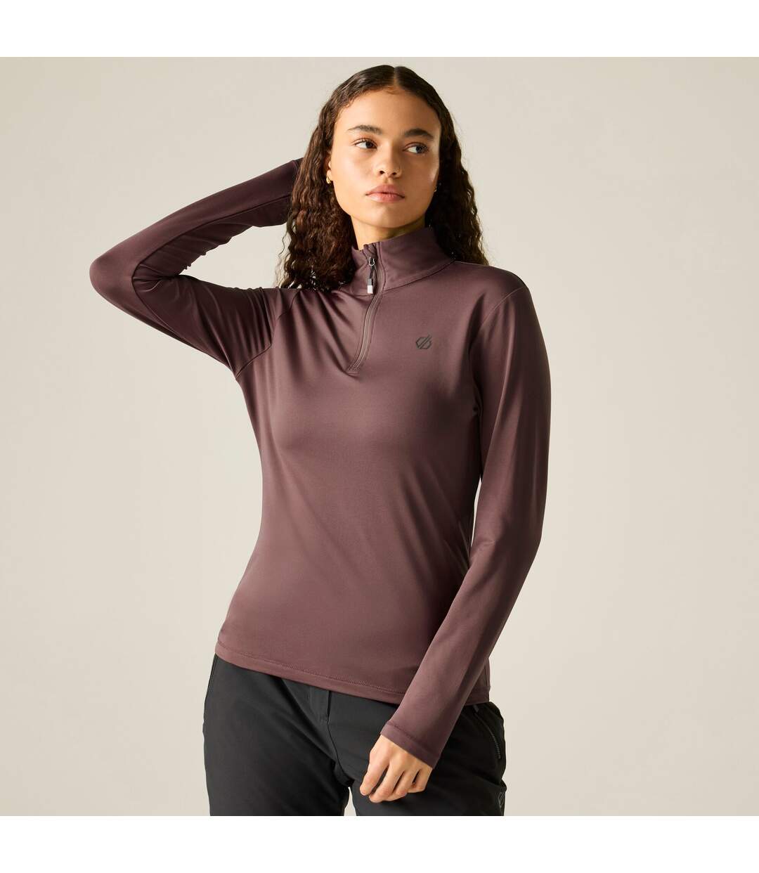 Haut De Sport Lowline Femme Lilas Foncé Dare 2B-1