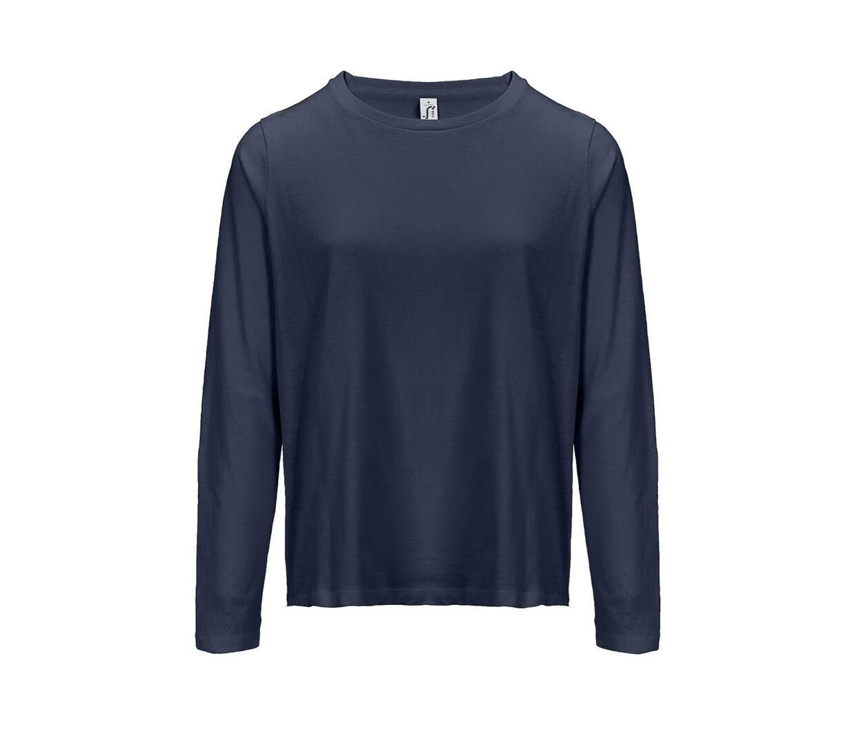 T-shirt manches longues FEMME - 04443 - bleu marine-2