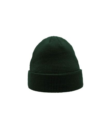 Atlantis Blog Waffle Beanie (Bottle Green) - UTAB491