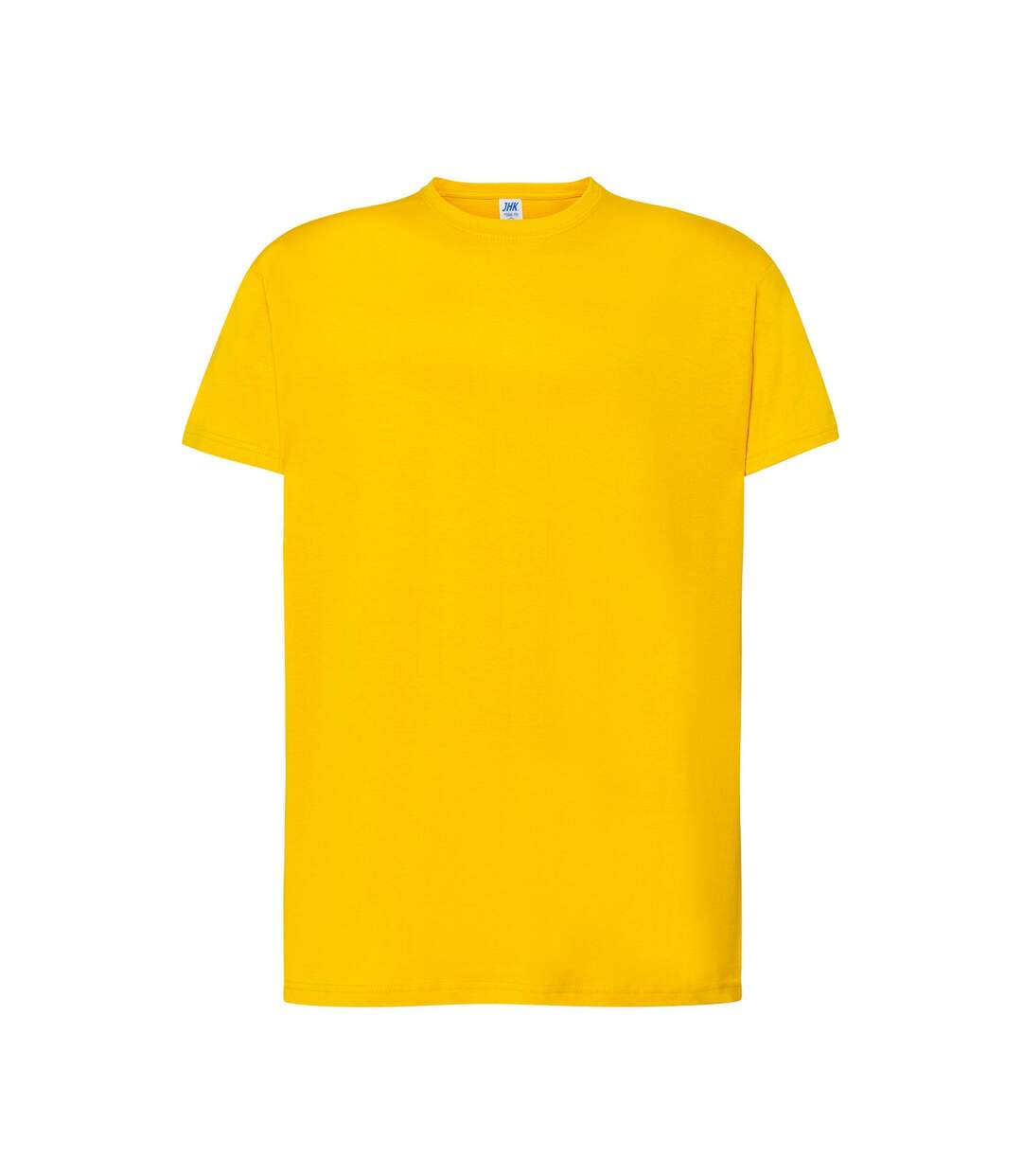 T-shirt Motif/style Uni Homme Moutarde Chiné JHK-1
