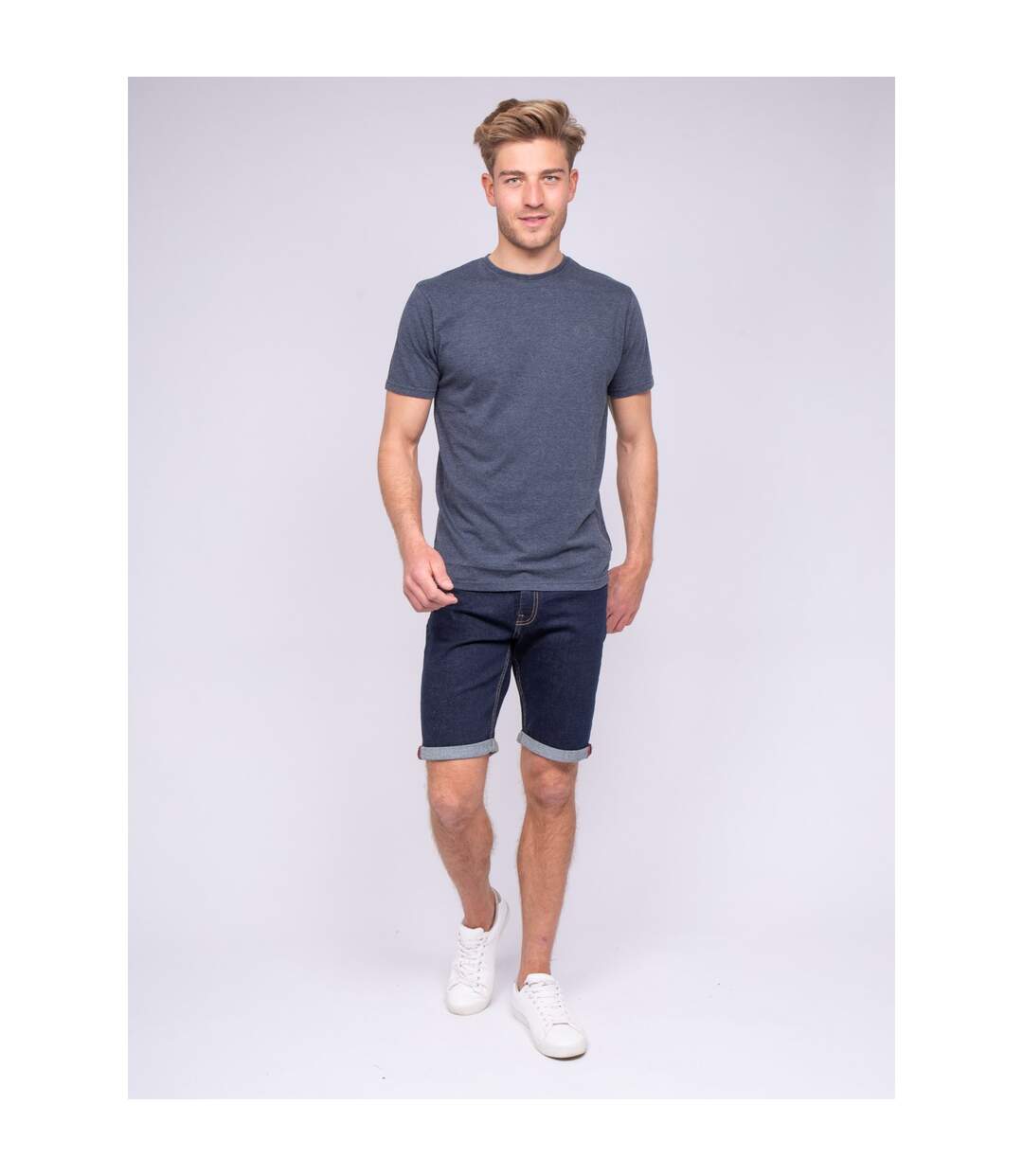 T-shirt col rond pur coton NARDI-4