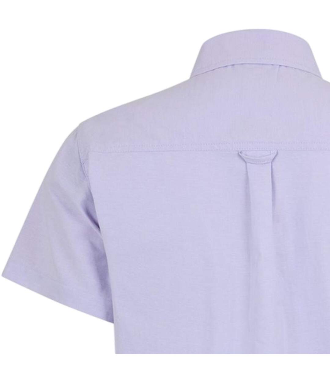 Chemise Manches Courtes Motif/style Uni Homme Lilas Bench-4